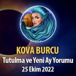 Kova Burcu - Tutulma Yeni Ay Yorumu 25 Ekim 2022