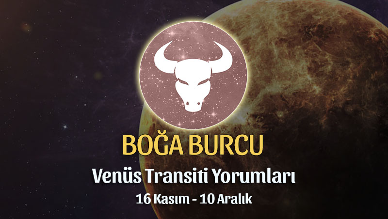 Boğa Burcu - Venüs Transiti Burç Yorumu 16 Kasım 2022