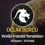 Oğlak Burcu - Venüs Transiti Burç Yorumu 16 Kasım 2022