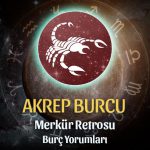 Akrep Burcu - Merkür Retrosu Burç Yorumu