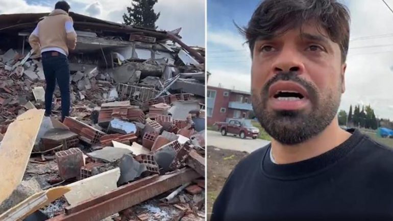 Gökhan Zan’ın yardım çığlığı: Enkaz duruyor, kepçeler çalışmıyor