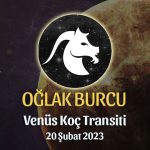Oğlak Burcu - Venüs Koç Transiti Yorumu, 20 Şubat 2023