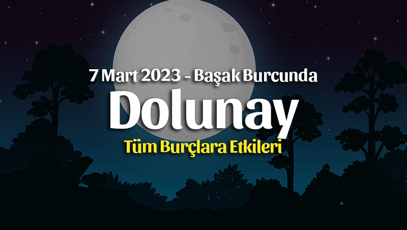 Başak Burcunda Dolunay Burç Yorumları – 7 Mart 2023