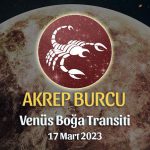 Akrep Burcu - Venüs Boğa Transiti Yorumu