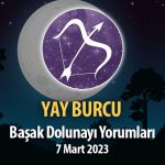 Yay Burcu - Başak Dolunayı Yorumları 7 Mart, 2023