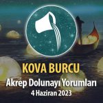 Kova Burcu - Akrep Dolunayı Yorumu 4 Haziran 2023