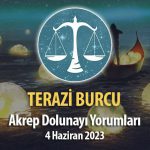 Terazi Burcu - Akrep Dolunayı Yorumu 4 Haziran 2023