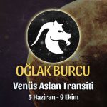 Oğlak Burcu - Venus Aslan Transiti Burç Yorumu 5 Haziran 2023