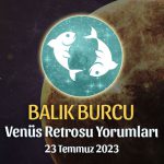Balık Burcu - Venüs Retrosu Burç Yorumu 23 Temmuz 2023