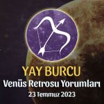 Yay Burcu - Venüs Retrosu Burç Yorumu 23 Temmuz 2023