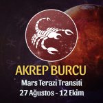 Akrep Burcu - Mars Terazi Transiti Burç Yorumu