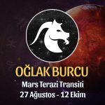 Oğlak Burcu - Mars Terazi Transiti Burç Yorumu