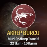 Akrep Burcu - Merkür Akrep Transiti Yorumu, 22 Ekim 2023