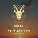 Oğlak Burcu - Akrep Sezonu Yorumu