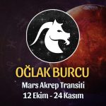 Oğlak Burcu - Mars Akrep Transiti Yorumu