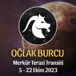 Oğlak Burcu - Merkür Terazi Transiti Yorumu 5 Ekim 2023