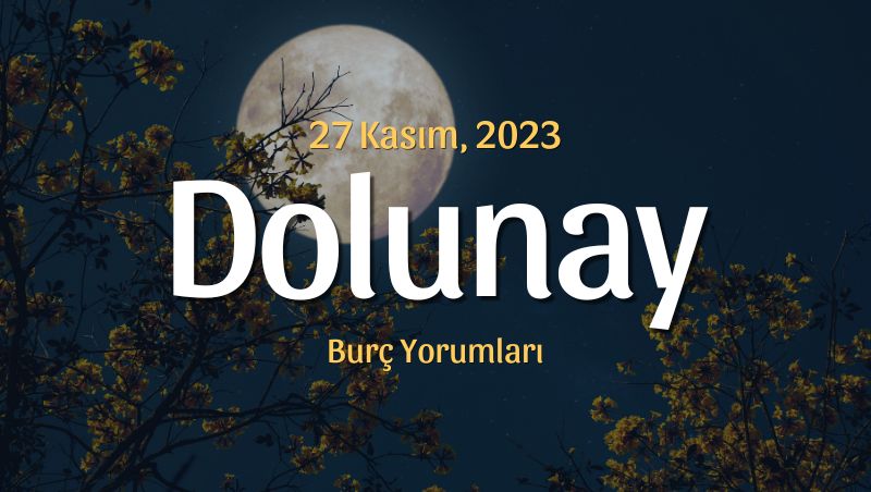 İkizler Burcunda Dolunay Burç Yorumları – 27 Kasım 2023