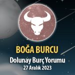 Boğa Burcu - Dolunay Burç Yorumu 27 Aralık 2023