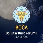 Boğa Burcu - Dolunay Burç Yorumu 25 Ocak 2024