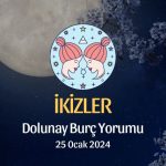 İkizler Burcu - Dolunay Burç Yorumu 25 Ocak 2024