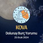 Kova Burcu - Dolunay Burç Yorumu 25 Ocak 2024