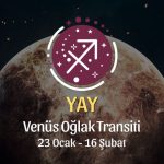 Yay Burcu - Venüs Oğlak Transiti Yorumu 23 Ocak - 18 Şubat 2024