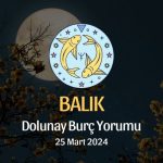 Balık Burcu - Dolunay Burç Yorumu 25 Mart 2024