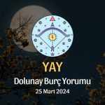 Yay Burcu - Dolunay Burç Yorumu 25 Mart 2024