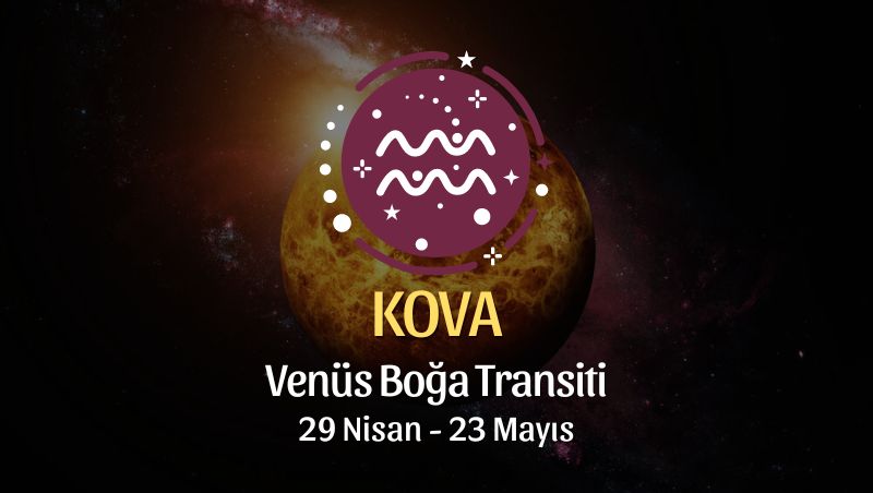 Kova Burcu - Venüs Boğa Transiti Yorumu