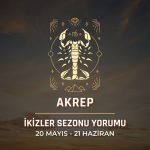 Akrep Burcu: İkizler Sezonu Yorumu 2025