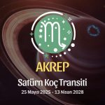 Akrep Burcu: Satürn Koç Transiti Burç Yorumu 2025/2028