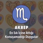 Akrep Burcunun İçine Attığı Duygular