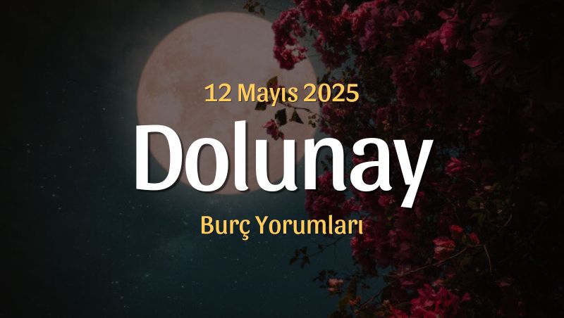 Akrep Burcunda Dolunay Burç Yorumları – 12 Mayıs 2025