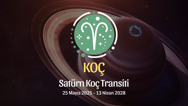 Koç Burcu: Satürn Koç Transiti Burç Yorumu 2025/2028