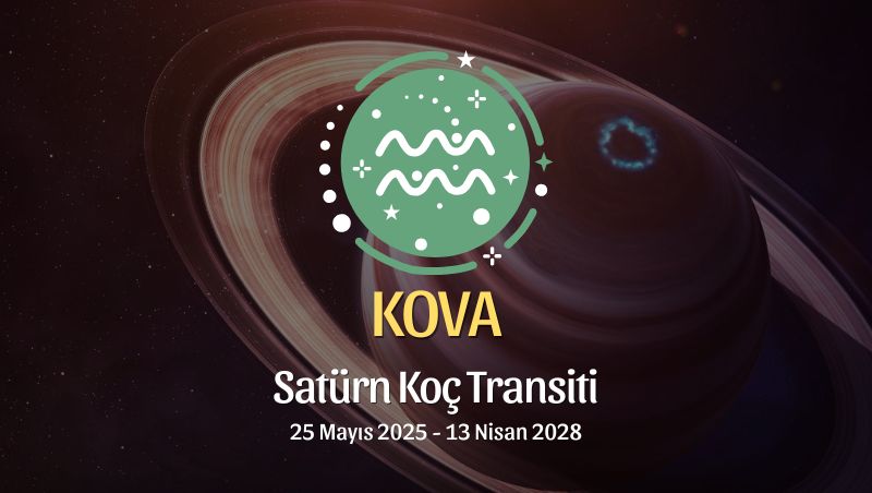 Kova Burcu: Satürn Koç Transiti Burç Yorumu 2025/2028