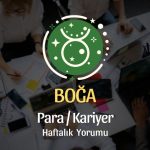 Boğa Burcu Haftalık Para/Kariyer Yorumu