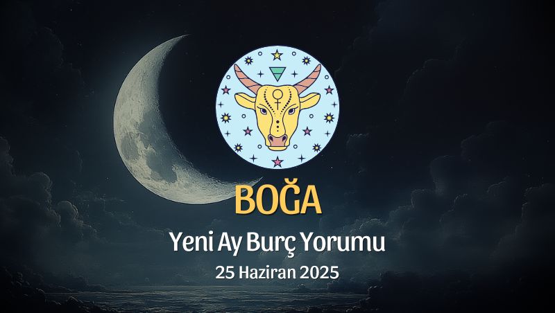 Boğa Burcu: Yeni Ay Yorumu, 25 Haziran 2025