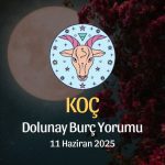 Koç Burcu: Dolunay Yorumu 11 Haziran 2025