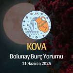 Kova Burcu: Dolunay Yorumu 11 Haziran 2025