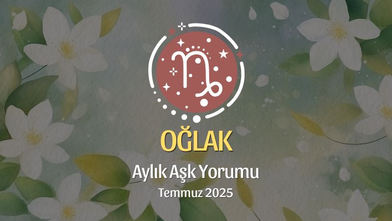 Oğlak Burcu: Temmuz 2025 Aylık Aşk Yorumu