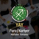 Yay Burcu Haftalık Para/Kariyer Yorumu