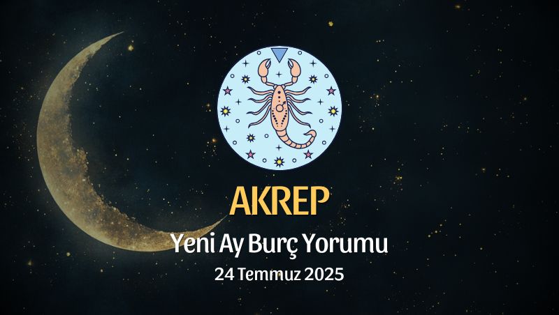 Akrep Burcu: Yeni Ay Yorumu - 24 Temmuz 2025
