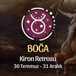 Boğa Burcu: Kiron Retrosu Burç Yorumu, 30 Temmuz - 31 Aralık