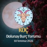 Koç Burcu: Dolunay Burç Yorumu, 10 Temmuz 2025