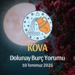 Kova Burcu: Dolunay Burç Yorumu, 10 Temmuz 2025