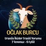 Oğlak Burcu: Uranüs İkizler Transiti Yorumu