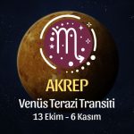 Akrep Burcu: Venüs Terazi Transiti Yorumu - 13 Ekim 2025