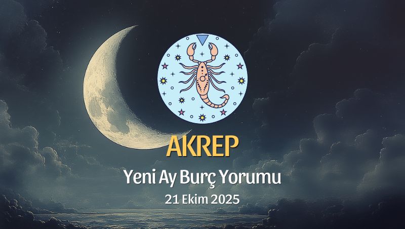 Akrep Burcu: Yeni Ay Yorumu - 21 Ekim 2025