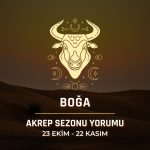Boğa Burcu: 2025 Akrep Sezonu Yorumu