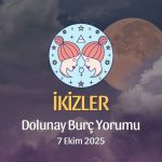 İkizler Burcu: Dolunay Yorumu 7 Ekim 2025